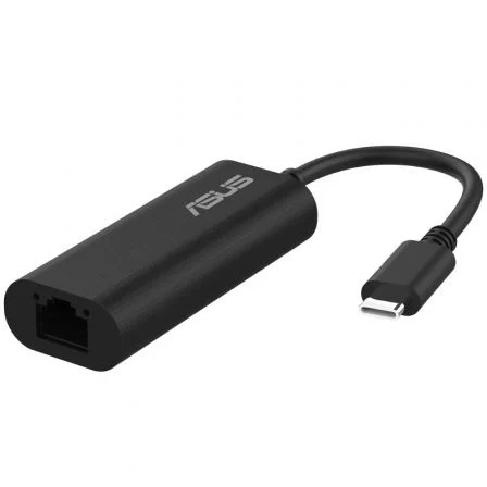 Asus Adaptador Ethernet USB-C2500 V2 2,5Gbps Negro Asus Adaptador Ethernet USB-C2500 V2 2,5Gbps Negro